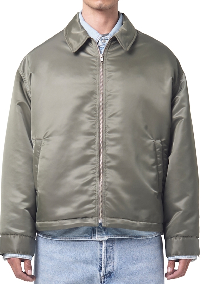 Agolde Radcliffe Regular Fit Bomber Jacket