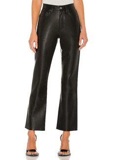 AGOLDE Recycled Leather Relaxed Boot Pant