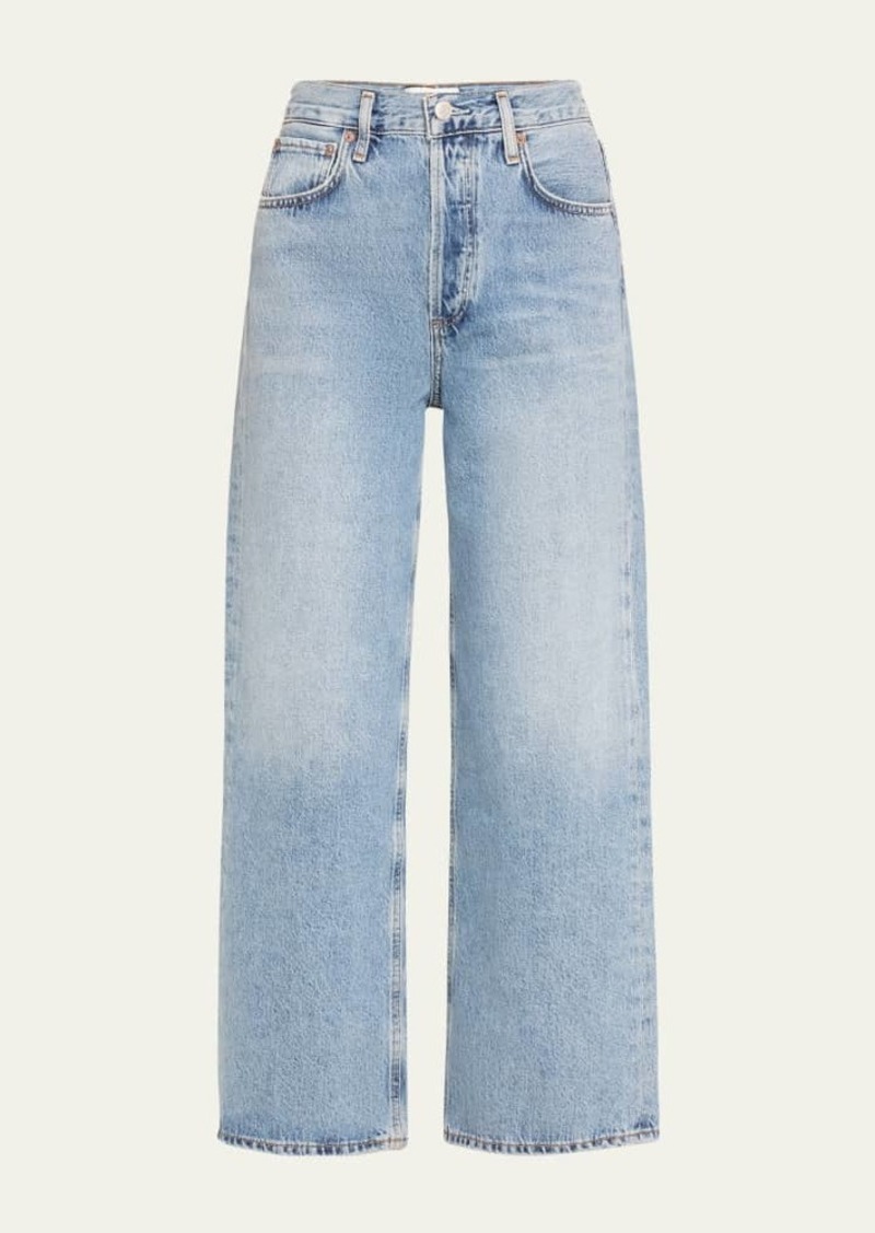 AGOLDE Ren Wide-Leg Crop Jeans