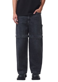 AGOLDE Rosco Relaxed Fit Zip-Off Jeans