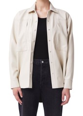 AGOLDE Utility Shirt in Powder White at Nordstrom