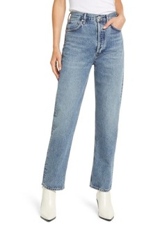 AGOLDE Women's '90s Pinch High Waist Straight Leg Organic Cotton Jeans