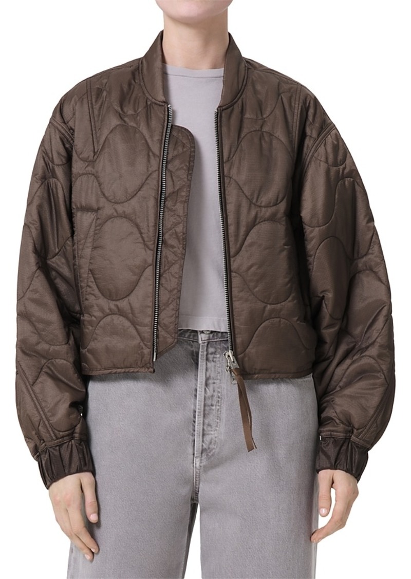 Agolde x Shoreditch Ski Club Iona Quilted Jacket