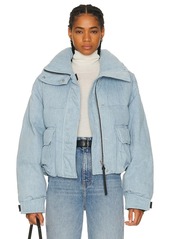 AGOLDE x Shoreditch Ski Club Nova Denim Puffer