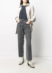 Agolde Criss Cross straight-leg jeans