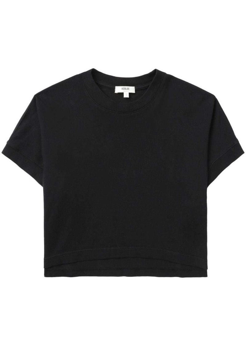 Agolde cropped cotton T-shirt