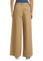 Agolde Daryl Cotton Wide-Leg Trousers