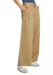 Agolde Daryl Cotton Wide-Leg Trousers