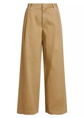 Agolde Daryl Cotton Wide-Leg Trousers