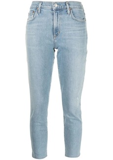 Agolde distressed-effect skinny-fit jeans