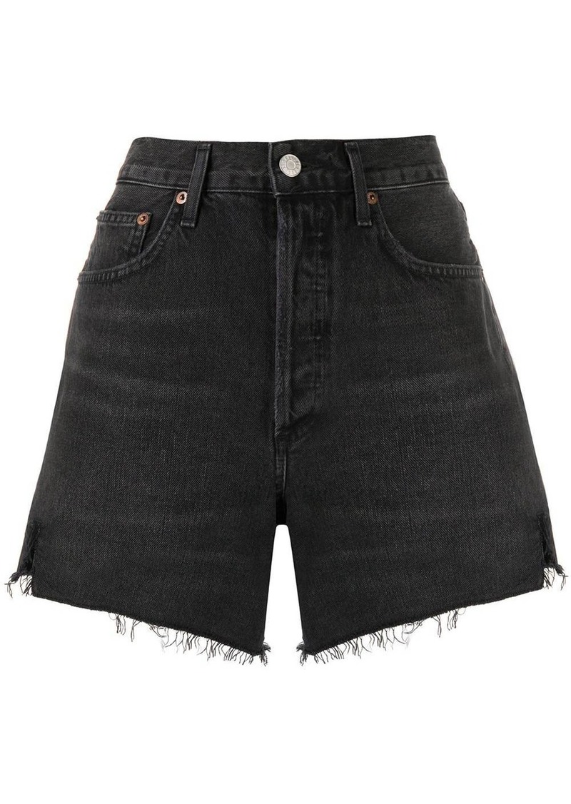 Agolde frayed edge shorts