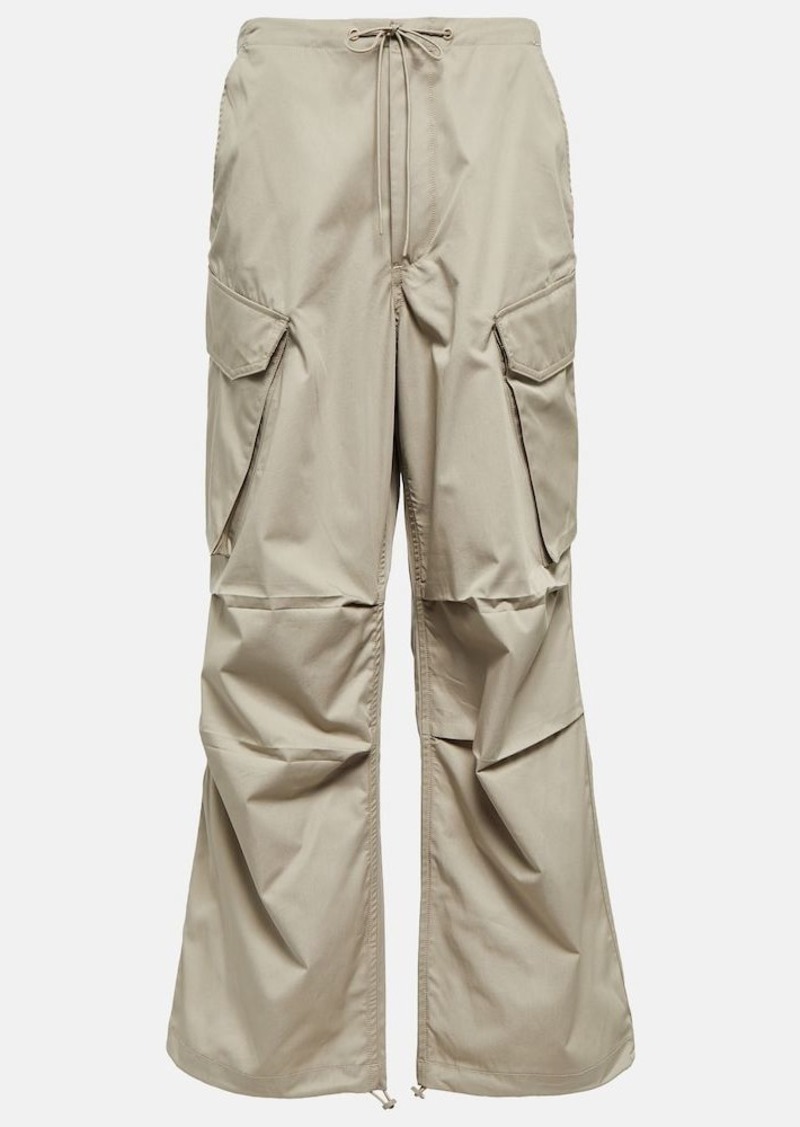 Agolde Ginerva cotton poplin cargo pants