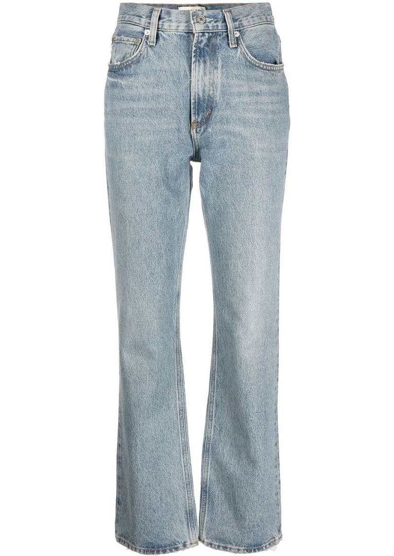 Agolde high-rise bootcut jeans