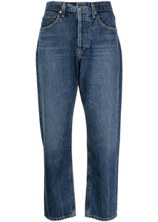 Agolde high-rise cropped jeans