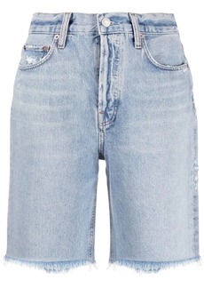 Agolde high-rise knee-length jeans