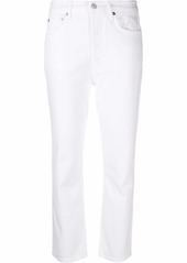 Agolde high-waist cropped jeans