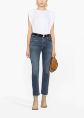 Agolde high-waisted slim-fit jeans