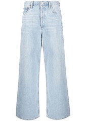 Agolde high-waisted wide-leg jeans