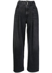 Agolde high-waisted wide-leg jeans