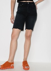 Agolde knee-length denim shorts