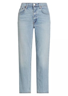 Agolde Kye Cropped Straight-Leg Jeans