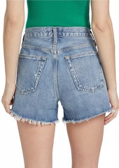 Agolde Parker Ringe Denim Shorts