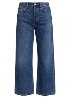 Agolde Ren High-Rise Wide-Leg Jeans