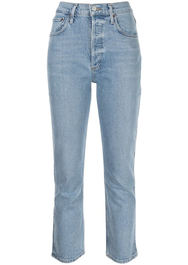 Agolde Riley cropped jeans