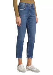 Agolde Riley Straight-Leg Crop Jeans