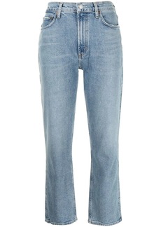 Agolde straight-leg ankle-length jeans