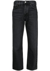 Agolde straight-leg cropped jeans