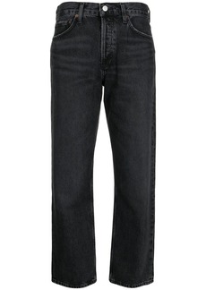 Agolde straight-leg cropped jeans