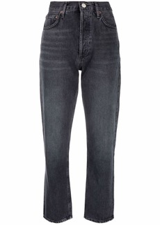 Agolde tapered-leg cropped jeans