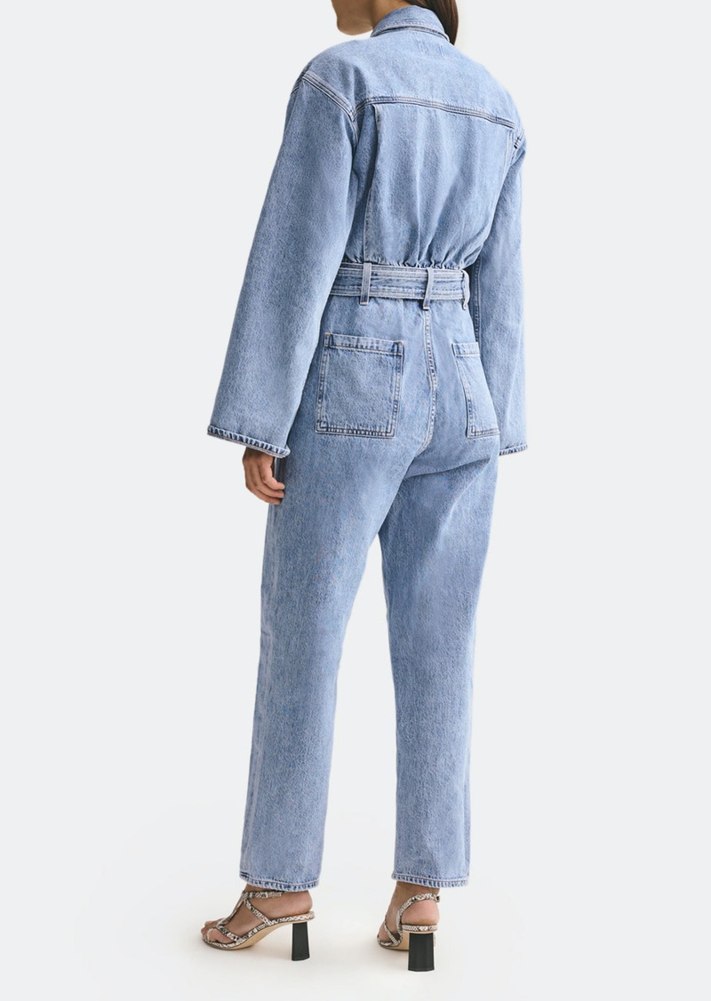 Agolde Tatum Denim Jumpsuit M Jumpsuit