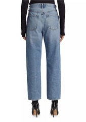 Agolde The Fold High-Rise Straight Jeans