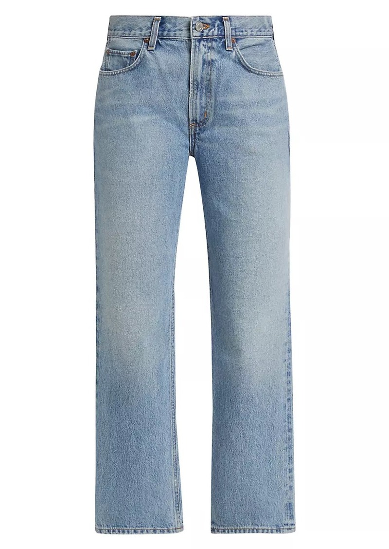 Agolde Valen Denim Straight-Leg Jeans