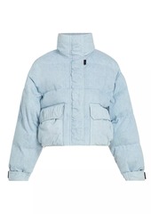 Agolde x Shoreditch Ski Club Nova Denim Puffer Jacket