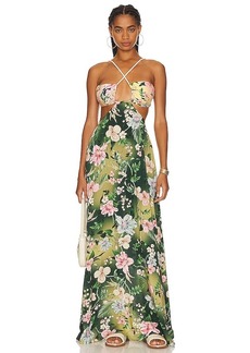 Agua Bendita Daphne Maxi Dress