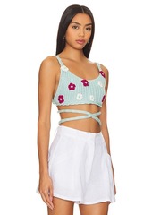 Agua Bendita x REVOLVE Albany Crop Top