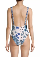 Agua Bendita Diving Into Dreams Ellis One-Piece Swimsuit