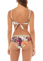 Agua Bendita Returning To The Roots Megan Seed Bikini Top