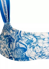 Agua Bendita Selena Wats Floral Bralette Bikini Top