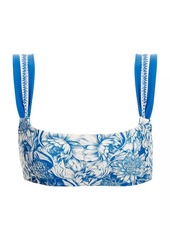 Agua Bendita Selena Wats Floral Bralette Bikini Top