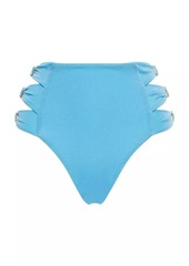 Agua Bendita Willa Seed Cut-Out Bikini Bottoms