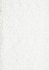 Aidan Mattox - Cutout crochet midi dress - White - US 4