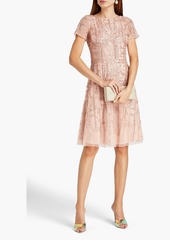 Aidan Mattox - Embellished tulle dress - Pink - US 2