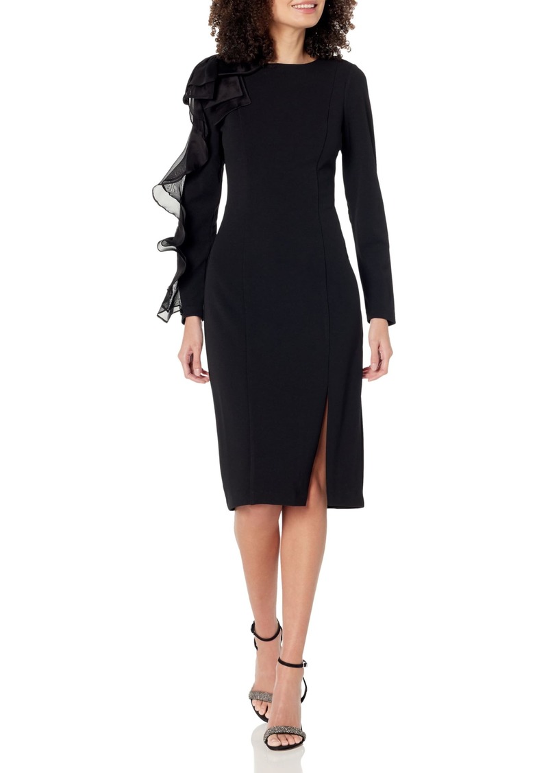 Aidan Mattox by Adrianna Papell Women's Midi Cocktail Dress