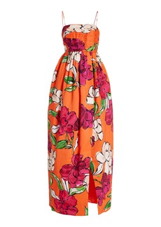 Aje - Women's Monument Tulip Linen-Blend Maxi Dress - Floral - AU 6 - Moda Operandi