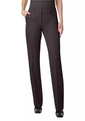 Akris 675 Pleated Wool Gabardine Pants