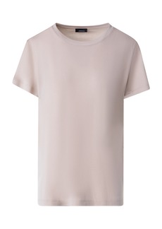 Akris - Cupro Jersey T-Shirt - Neutral - US 2 - Moda Operandi
